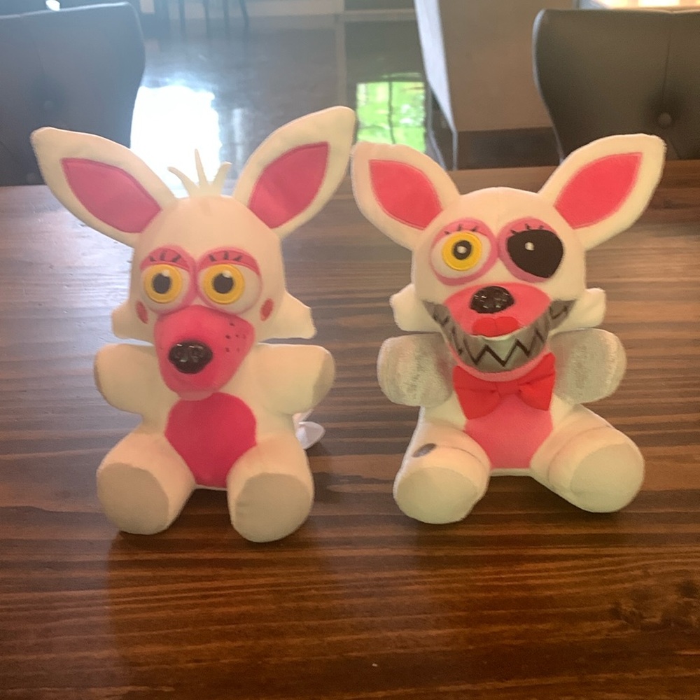 lolbit and nightmare lolbit Funko fnaf plush